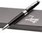 ZenZoi Kugelschreiber Set Schwarz Eleganter Executive Pen für Männer oder Frauen High End Pen Geschenkbox w/Luxury Pen & 2 Gel Kugelschreiber (Blau + Schwarz) Nachfüllungen Glattes Schreiben Stift