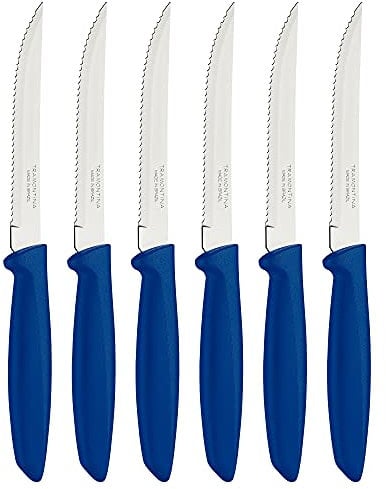 Tramontina Orizzonte 6 COLTELLI Bistecca Blu
