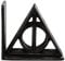 Enesco Wizarding World of Harry Potter Serre-Livres Reliques de la Mort Noir 13 cm