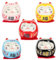 VALICLUD 5Pcs Miniatur Daruma Puppe Japanischen Gute- Luck Charm Traditionellen Luck Zen Kokeshi Dharma Statue Ornament Für Home Office Fengshui Decor