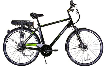 Routemaster Electric Bike from Swifty – 36 volt Electric Bike for Adults – Hybrid Ebike Perfect for the Commute – Up to 25 Miles on One Charge – 7 Speed Shimano Gears