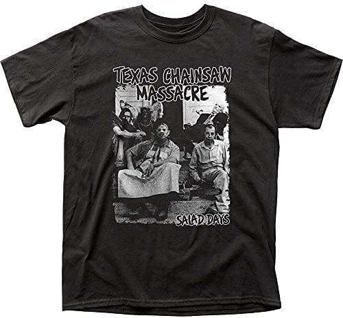 Texas Chainsaw Massacre Salad Days T Shirt Mens Horror Movie Tee Black Black XXL