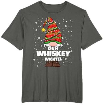 Whiskey Wichtel Weihnachten Wichtel Whiskey Herren T-Shirt