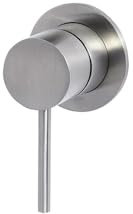 Tubico Tevere miscelatore incasso doccia in acciaio inox 316L satinato Made in Italy T44040S