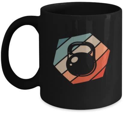 Teegarb Letter Blanket Coffee Mug Funny Kettlebell Workout