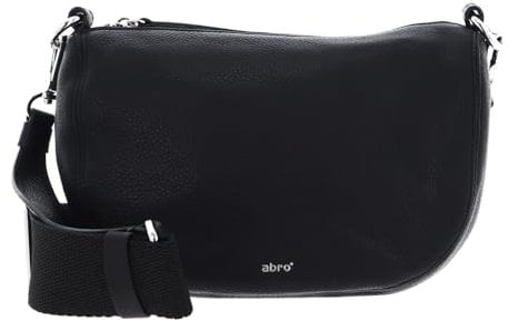 Abro Leather Dalia Crossbodybag Mina Black/Nickel