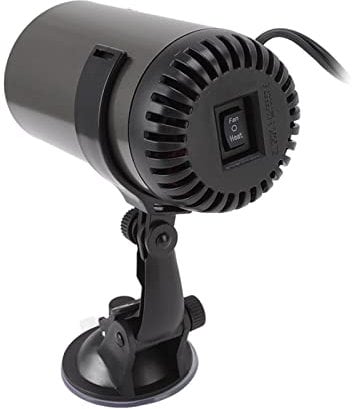 TOPINCN Chauffage de Voiture, 2 en 1 Mini Allume-Cigare Chauffant Froid et Chaud Portable Allume-Cigare DéGivrage de Voiture avec Support Rotatif (24V)