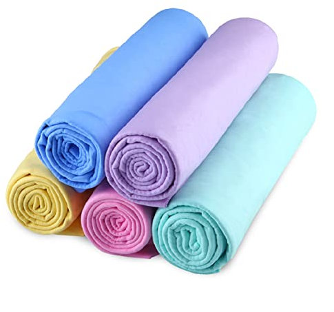 ACiyD 66 * 43 * 0.2CM Nettoyage de Voiture Microfibre lingettes absorbantes Magiques Cheveux Sec Serviette synthétique Peau de Daim PVA Chamois Cham qualité