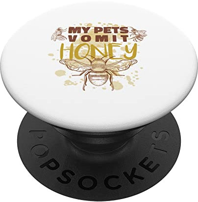My Pets Vomit Honigbienenhalter und Gärtner-Design PopSockets mit austauschbarem PopGrip