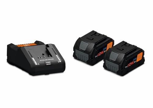 FEIN Akku-Starter-Set ProCORE 18 V 8.0 Ah AS- 2 ProCORE Li-Ionen Akkus mit Highpower-Zellen mit Ladegerät GAL 18V-160. Für alle Akku-Packs mit AMPShare oder Bosch Professional 18 V Akku-Schnittstelle