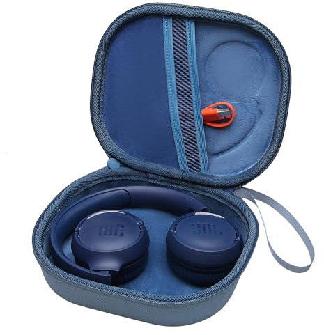 LTGEM Case Compatible with JBL Tune 510BT 520BT 500BT 570BT 660NC 710BT 720BT 770NC & Live 460NC 660NC 670NC 770NC 760NC Headphones, Blue