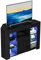 Dripex Meuble TV d'angle avec Lumières LED Brillant Convient pour Salon ou Chambre 100x68x40 cm, Noir