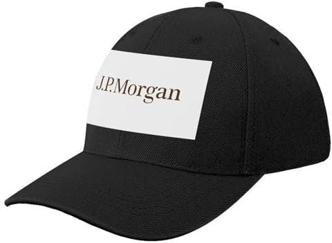 Unisex Hut Mode Hip Hop Baseball Cap JP Morgan Logo Baseball Cap Bergsteigen Rugby Männer Frauen Outdoor-Geburtstagsgeschenk