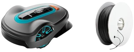 Gardena Tondeuse robot smart SILENO life 750 m² Set: Technologie LONA IA innovante & Câble périphérique gardena 50m - pour tondeuse robot - 4058-60
