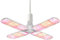 Hobaca 48W LED Pflanzenlampe,E27 240 LEDs Vollspektrum Pflanzenlicht, Achstumslampe ähnlich dem Sonnenlichts für Zimmerpflanzen,Gewächshaus,Hydroponische Pflanzen und Gemüse (48W 240 LEDs)