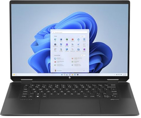 HP Spectre x360 2-in-1 OLED Laptop (Intel Core Ultra 7 155H 4.8GHz CPU | 16GB LPDDR5x 6400MHZ RAM | 1TB NVMe M.2 SSD | Nvidia GeForce RTX 4050 | Windows 11) Black