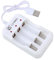 WOEIFGV 3 Slot Smart Battery with Led Suitable for 1pc to 3pcs AA NiMH Rechargeable Batteries