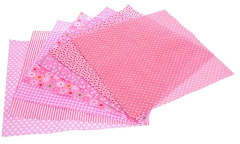 SEWACC 14 Stück Handgefertigter Baumwollstoff Baumwoll Twill Stoff Bastelstoff Nähstoff Quadrate Blumen Baumwollstoffe Nähstoff Bedruckter Leinenstoff Baumwollstoff DIY Stoff