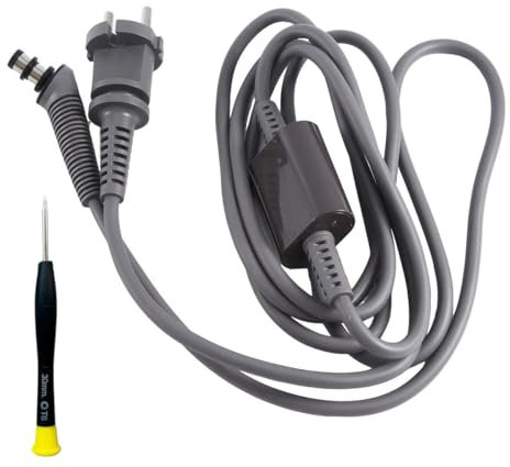Rraqkst 1 Stück 2,7 m Netzkabel für Dyson HS01 HS05 Lockenstab Spezial Reparaturzubehör