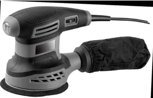 SATC Random Orbital Sander Electric 280W 13000RPM with Dust Collection Bag for Wood Walls DIY, Rotary Circular Sanding Machine with 20PCS 125mm Sanding Discs