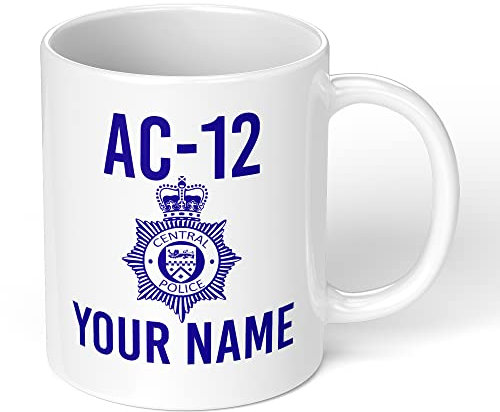 Personalised Line of Duty Mug Season 1 2 3 AC-12 AC12 AC 12 Novelty Police Gift