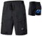 Santic Radlerhose Herren mit Sitzpolster Kurz Fahrradhose MTB Radhose Kurz mit Fahrradunterhose Herren Gepolstert Radshorts Fahrradshorts Schwarz EU S