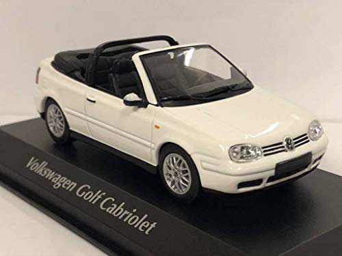 MAXICHAMPS 1:43 1998 VW Golf 4 Cabriolet - Weiß
