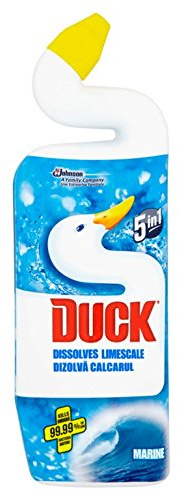 Duck Marine 5-in-1 Toilet Liquid Cleaner, 750ml (2)