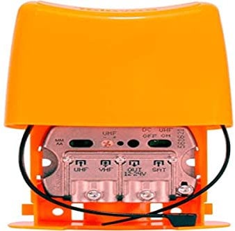 Televes - Amplificador De Mástil 3E/1S (UHF-Vhfmix-Fimix) con Filtro LTE 5G