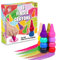 TBC Finger Crayons for Toddlers Set of 16 Baby Paint Crayon Washable Kids Easy Palm Grip Art Craft Non-Toxic Stackable Toys for Boys and Girls Children