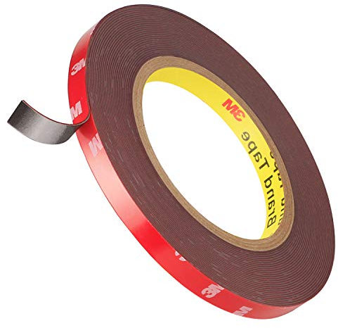 Emitever Double Sided Tape Heavy Duty Mounting Tape - 32 Ft x 0.4 Inch, Strong Adhesive Double Sided Foam Tape For Outdoor Indoor Home Office Decor and LED Strip Lights