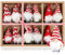 COM-FOUR® 12x Premium Weihnachtsmann-Anhänger für den Weihnachtsbaum, Christbaum-Figuren Anhänger als Baumbehang, Weihnachtsschmuck oder Geschenk-Anhänger, schwedisch-skandinavische Deko-Trolle