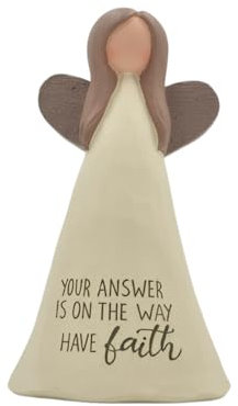 Blossom Bucket Feder & Anmut Engel Figur Have Faith Schutzengel Geschenk