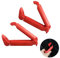 Clip Ceinture, Bloque Ceinture De Securite Voiture, Clips Ceinture Voiture, Ajusteur de Ceinture de Sécurité pour Enfants Clip Boucle Pour Ceinture De Sécurité En Voiture Enfants Siège - Rouge(2Pcs)