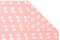 STAR Geschenkpapier 70cm x 2m Rolle Hände Füße rosa doppelseitig
