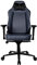 Arozzi Primo-PREM-OC Primo Full Premium Leder Gaming Stuhl, Ocean Vollleder, Velours-Materialkissen, 4D Armlehne, verstellbare integrierte Lendenwirbelstütze