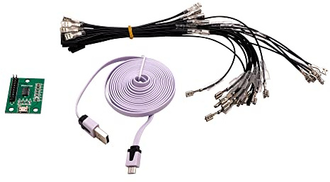 Carte de contrôle Originale XinMo 1 Joueur Zero Delay Dimensions cosses Microswitch: 2.8 mm Retro Gaming Bartop Jeux Vidéo