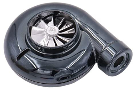 Auto-Luftdiffusoren, Turbo-Lufterfrischer, Auto-Entlüftungsclip, Aromatherapie, Duftdiffusor, Auto-Luftdiffusoren, Lufterfrischer (Schwarz)