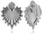 Vankula Ohr Gewichte Hangers Flesh Tunnel Weights Herz Edelstahl für männer damen Ohrpiercing Gestreckte Schmuck 12mm Silber