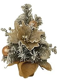 30/45/60cm Mini Árbol de Navidad Estilo Nórdico Plata Gris Escritorio Árbol de Navidad 30cm Original