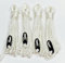 Guy Ropes 3mm 4m Guy Lines Tent Camping Cords Heavy Duty Pack of 4 (White)