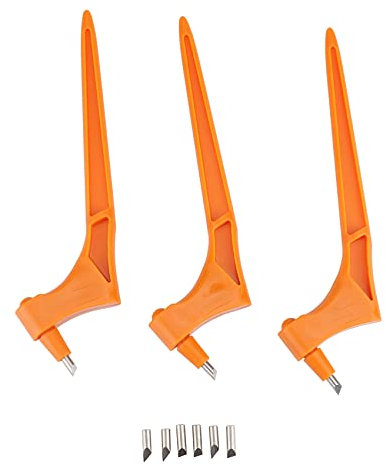 CALIBAN 3 herramientas de , cuchillo de acero inoxidable que puede girar 360 grados, herramientas de corte artístico para y cartón C