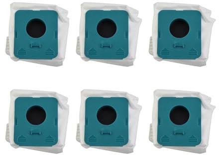 CEPAIXN Sac Filtre À Poussière for Aspirateur 6 Pièces. Compatible avec Samsung Bespoke Jet VCA-ADB95. Accessoires De Nettoyage Ménager De Remplacement