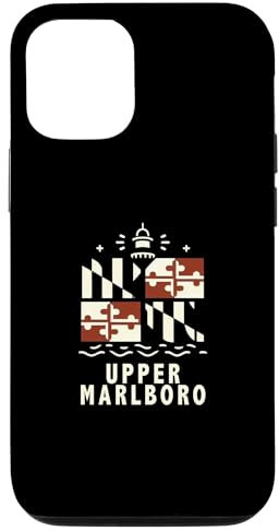 Upper Marlboro Maryland — Flagge von Maryland — Upper Marlboro MD Hülle für iPhone 13 Pro