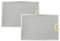 vhbw 2x Filtro metálico de grasa compatible con Balay 3BC 896 M campana extractora - 38,8 x 26,5 x 0,9cm metal