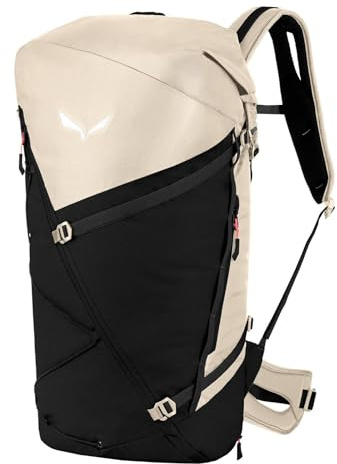 Salewa Puez 32+5L Rucksack Damen, black out/oatmeal