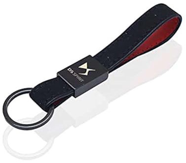 SEGSFGHD Auto Porte-clé, pour Citroen DS Spirit DS3 DS4 DS5 DS6 DS7 DS9 DS5LS Porte Clef Voiture pour Voiture Porte-clés en Cuir Voiture Accessoires,B