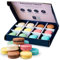 Patisserie Valerie Mixed Macaron Letter Box Gift - 12 Assorted Flavours - French Macarons - Rose Gold, Vanilla, Strawberry, Chocolate, Blue Salted Caramel - Perfect Macarons Gift Box