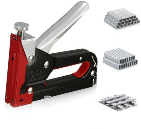 jojofuny Multi-funktions-u-nagelgerät Handheld-nailer Für U-nägel Für Reparaturen Und Dekoration Ergonomisches Design Starke Feder Manuelles Werkzeug