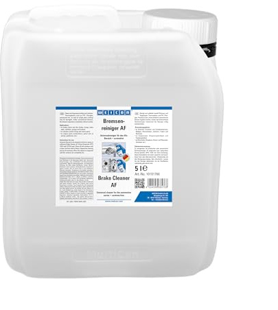 WEICON AF Nettoyant pour freins de voiture, moto et vélo, sans acétone 5 l